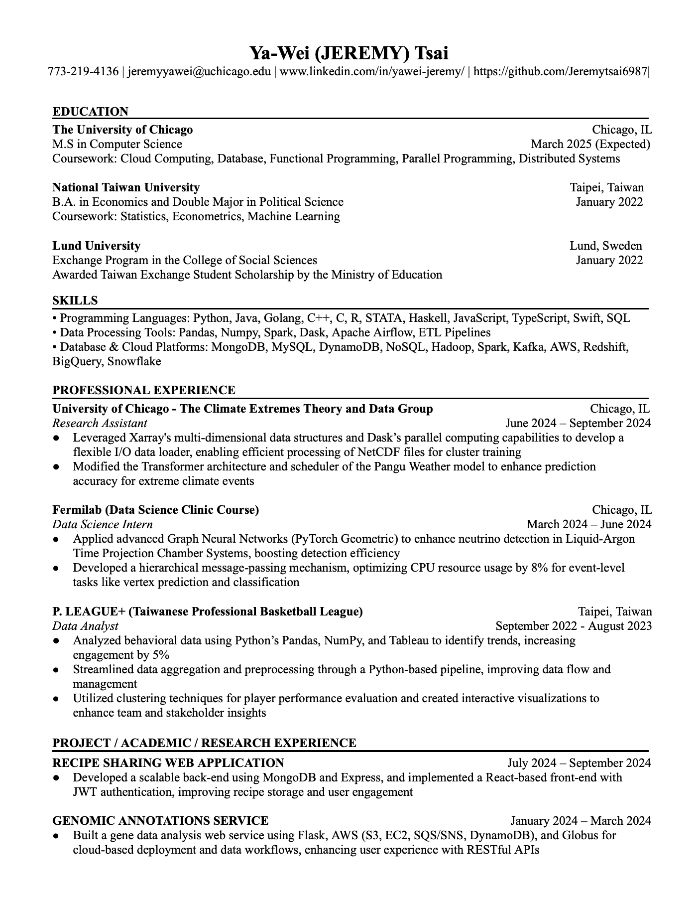 Resume